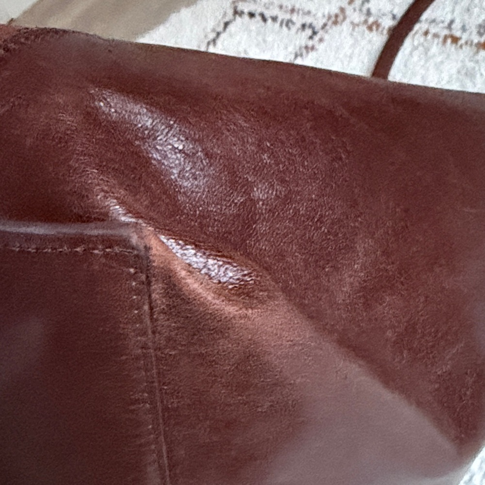 🪐 ZARA 🪐 Max Leather Tote Bag • Brown • One size only - Picture 9 of 16